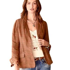 Sundance Brown Plaid Blazer